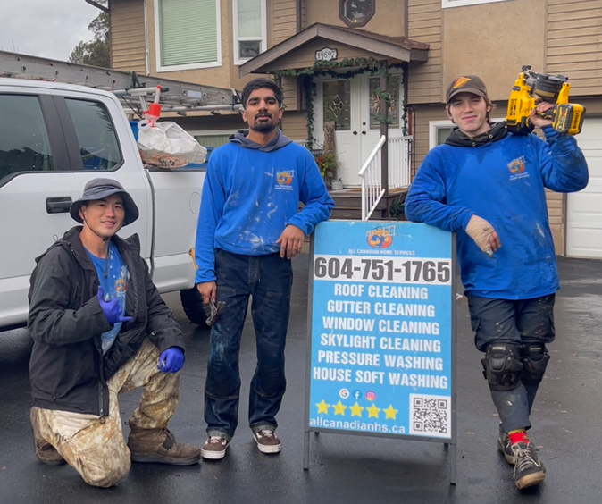 All Canadian Home Services - Roof Cleaning Vancouver and Surrey BC Canada