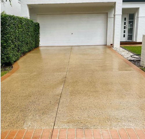 pressure wash after