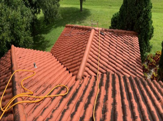 roof clean 1 – before roof clean 1 - before
